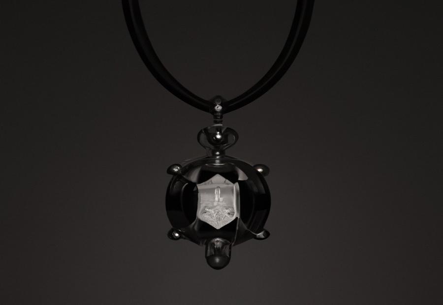 Materials used in Black Diamond Pendant 