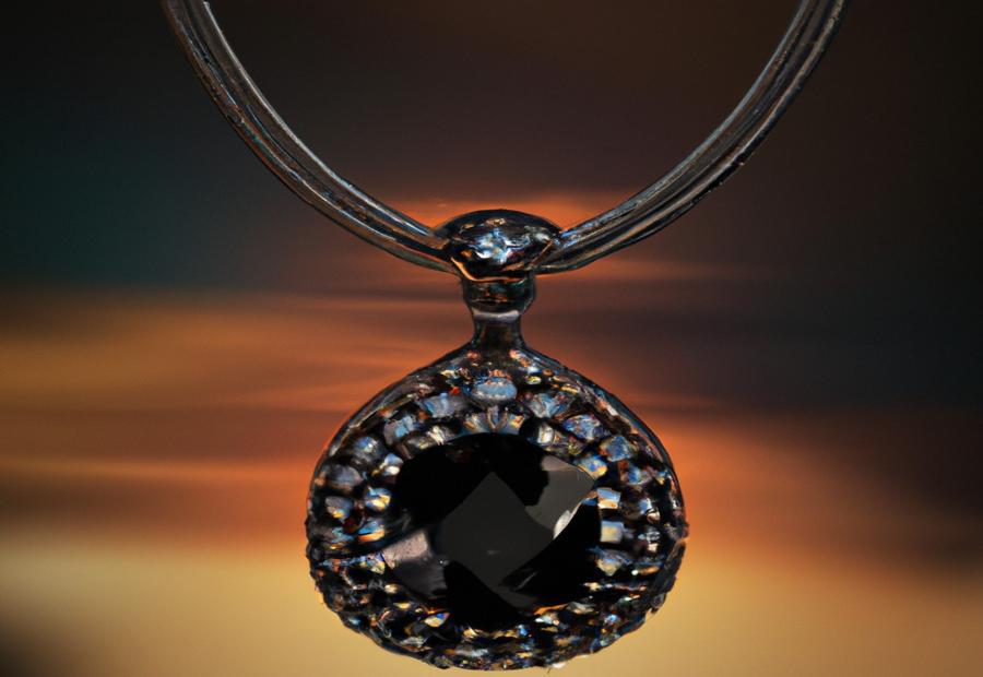 Black diamond pendant options for men: 